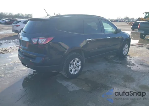 2015 Chevrolet Traverse Ls из США, поврежденный, VIN 1GNKRFKD9FJ122772